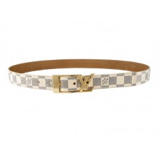 Centura Louis Vuitton Initiales Damier Azur