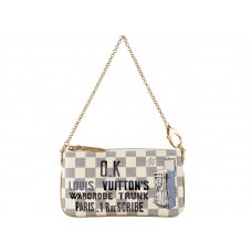 Portbagajul Louis Vuitton Damier Azur Milla