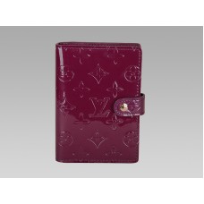 Husă pentru agendă cu inel mic Louis Vuitton Monogram Vernis, violet