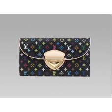Portofel Louis Vuitton Monogram Multicolore Negru Eugenie Grenade