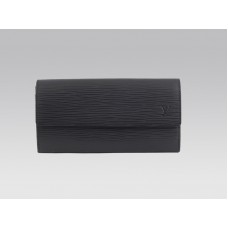 Portofel Louis Vuitton Epi Leather Sarah negru