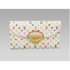 Portofel Louis Vuitton Monogram Multicolore Alb Eugenie