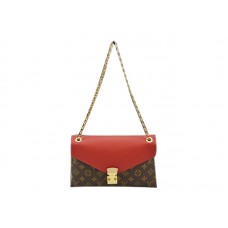 Geantă Louis Vuitton Monogram Pallas Chain Roșu