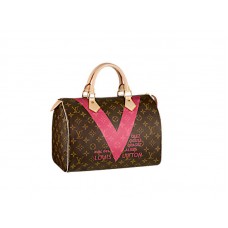 Geantă Louis Vuitton Monogram V Speedy 30 Grenade