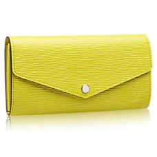 Portofel Louis Vuitton Epi piele Sarah Pistache