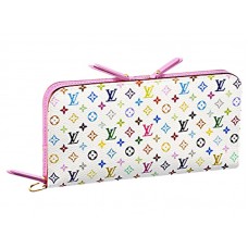 Portofel Louis Vuitton multicolor neobișnuit Litchi