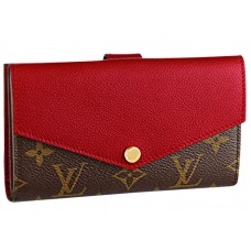 Portofel compact Louis Vuitton Monogram Pallas Cherry