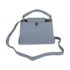 Geantă Louis Vuitton Capucines Bb Albastru Deschis