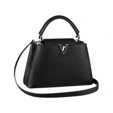 Geantă Louis Vuitton Capucines Baby Neagră