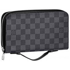 Portofel Louis Vuitton Damier Gaphite Canvas Zippy Xl