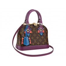 Geantă Louis Vuitton Monogram Canvas Alma Bb Magenta