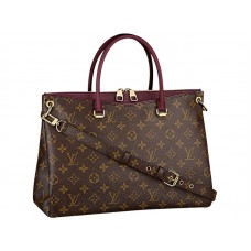 Geantă Louis Vuitton Monogram Canvas Pallas Lg Raisin