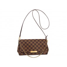 Louis Vuitton Damier Ebene Canvas Favorit Mm