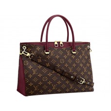 Geantă Louis Vuitton Monogram Canvas Pallas Raisin