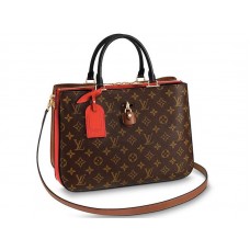 Louis Vuitton Millefeuille Monogram Canvas Negru Roșu m44254