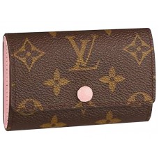 Geantă Louis Vuitton Monogram Canvas cu 6 chei, Rose Bellerine