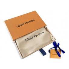 Curea Louis Vuitton Initial Damier Graphite cu cataramă neagră și argintie