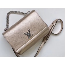 Geantă Louis Vuitton Lockme II BB Gold m54845