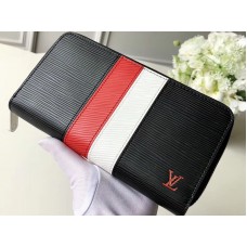 Portofel Louis Vuitton Epi din piele cu fermoar, negru m62983
