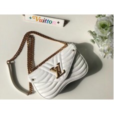 Geantă Louis Vuitton New Wave din piele cu lanț Mm m51945
