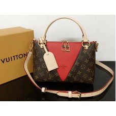 Geantă Louis Vuitton Monogram Canvas V Tote BB Roșie m43966