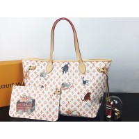 LVuitton Transformed Monogram Neverfull Mm Catogram m44459