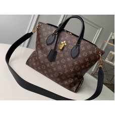 Geantă tote cu fermoar Louis Vuitton Monogram Canvas Flower Mm m44347