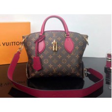 Geantă tote cu fermoar Louis Vuitton Monogram Canvas Flower Pm m44350