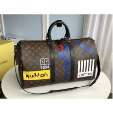Geantă Louis Vuitton Monogram Canvas Keepall Bandouli?Re 50 Maro m44642
