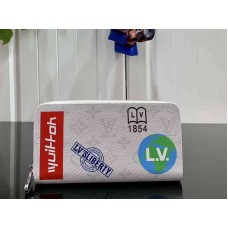 Louis Vuitton Monogram Canvas Zippy Organizer Alb M67824