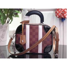 Louis Vuitton Damier Mini Bagaj Burgundy m44582