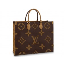 Louis Vuitton Monogram Giant și Monogram Reverse Canvas Onthego m44576