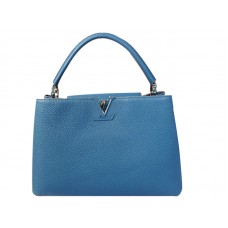 Geantă Louis Vuitton Capucines Albastră Mm