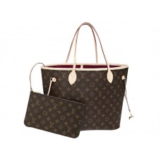 Monograma Louis Vuitton Neverfull Mm Fuchsia